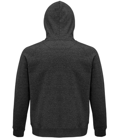 SOL'S Unisex Stellar Organic Hoodie - Charcoal Marl (03568)