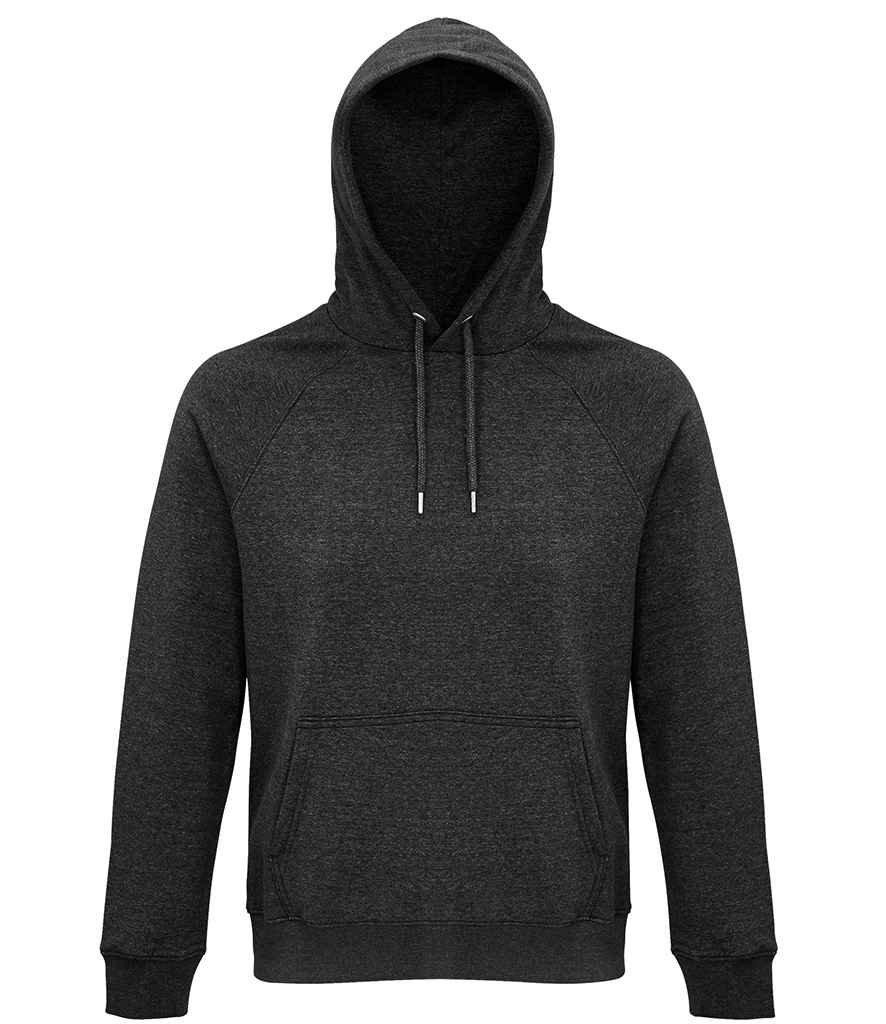 SOL'S Unisex Stellar Organic Hoodie - Charcoal Marl (03568)