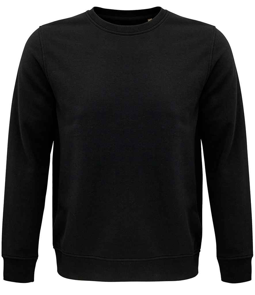 SOL'S Unisex Comet Organic Sweatshirt - Black (03574)