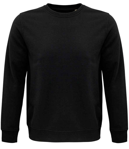 SOL'S Unisex Comet Organic Sweatshirt - Black (03574)