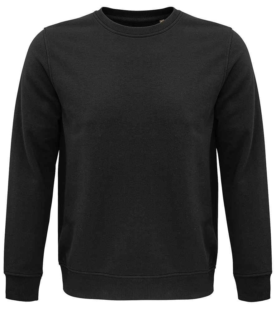 SOL'S Unisex Comet Organic Sweatshirt - Deep Charcoal (03574)