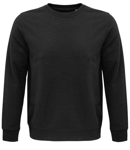 SOL'S Unisex Comet Organic Sweatshirt - Deep Charcoal (03574)