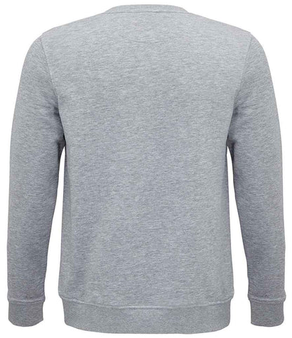 SOL'S Unisex Comet Organic Sweatshirt - Grey Marl (03574)