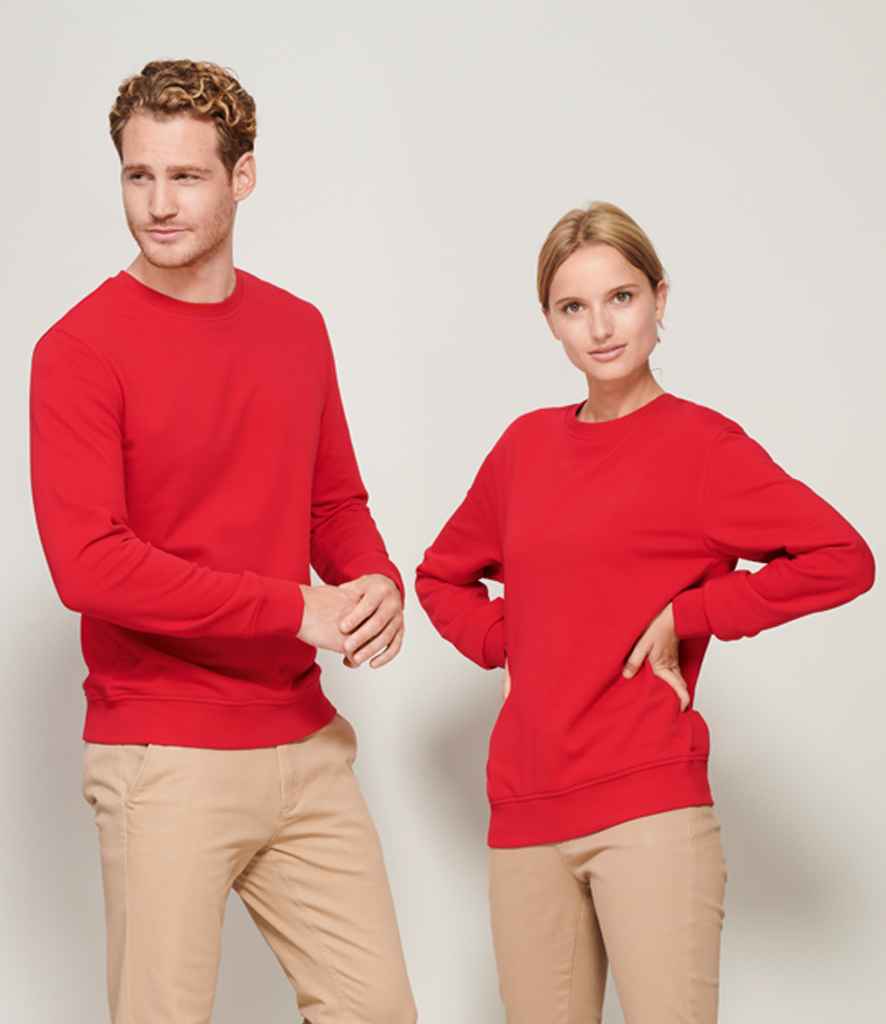 SOL'S Unisex Comet Organic Sweatshirt - Red (03574)