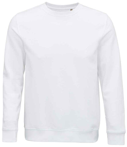 SOL'S Unisex Comet Organic Sweatshirt - White (03574)