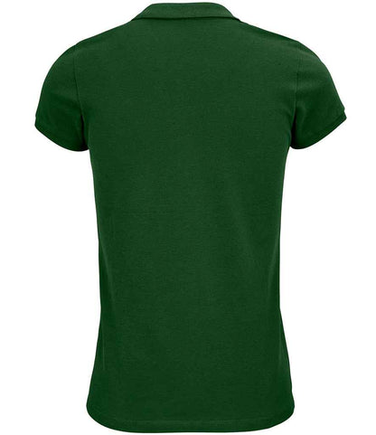 SOL'S Ladies Planet Organic Piqué Polo Shirt - Bottle Green (03575)