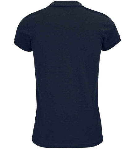 SOL'S Ladies Planet Organic Piqué Polo Shirt - French Navy (03575)