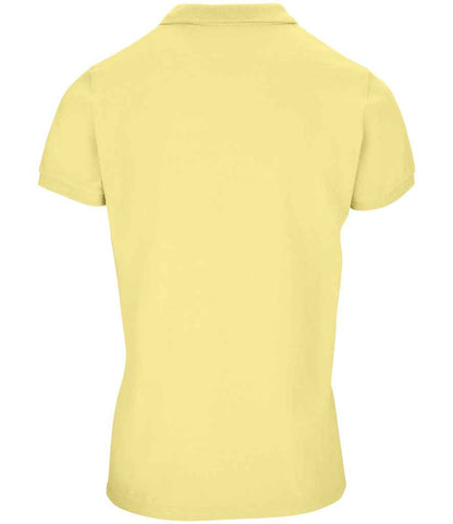 SOL'S Ladies Planet Organic Piqué Polo Shirt - Light Yellow (03575)