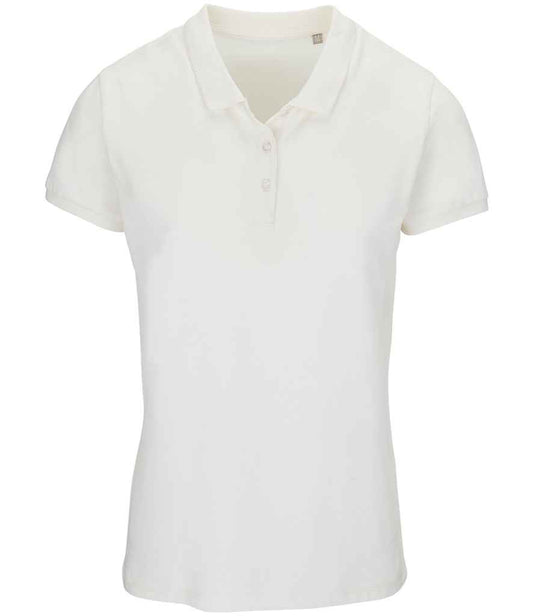 SOL'S Ladies Planet Organic Piqué Polo Shirt - Off White (03575)