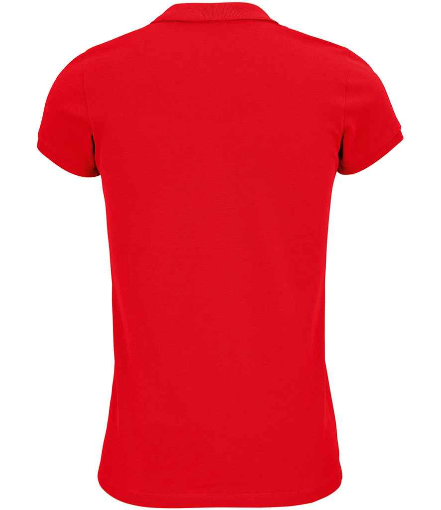 SOL'S Ladies Planet Organic Piqué Polo Shirt - Red (03575)