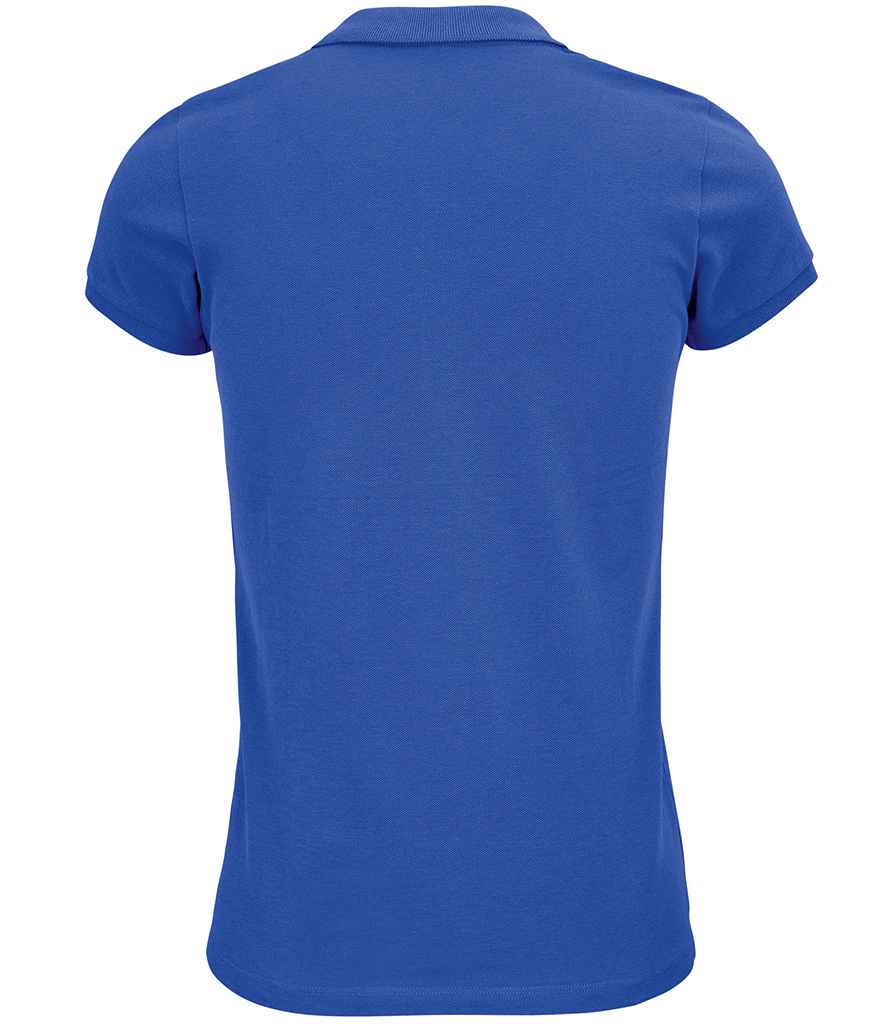 SOL'S Ladies Planet Organic Piqué Polo Shirt - Royal Blue (03575)
