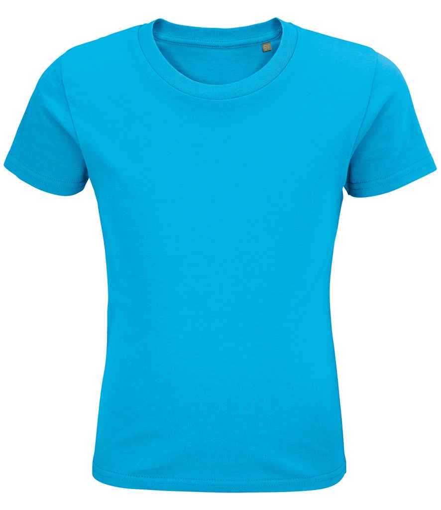 SOL'S Kids Pioneer Organic T-Shirt - Aqua (03578)