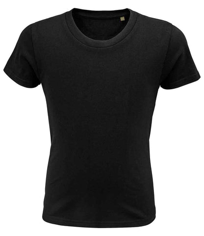 SOL'S Kids Pioneer Organic T-Shirt - Deep Black (03578)