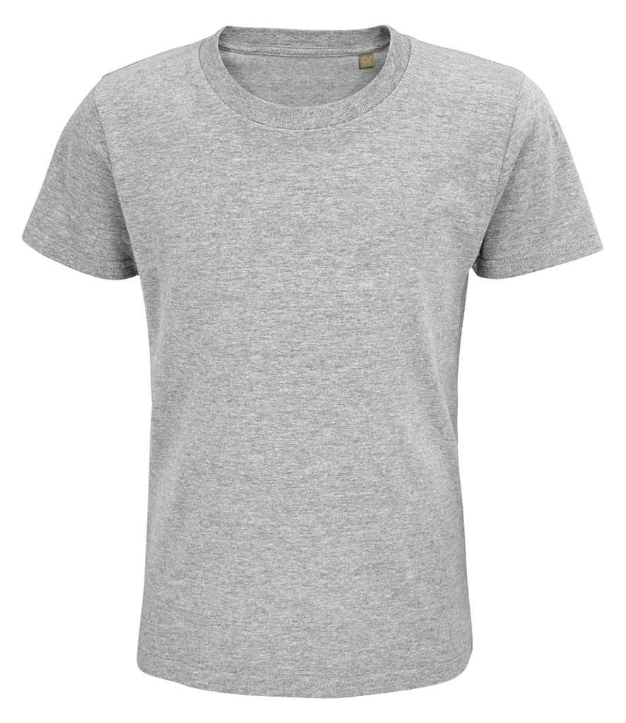 SOL'S Kids Pioneer Organic T-Shirt - Grey Marl (03578)