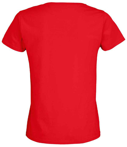 SOL'S Ladies Pioneer Organic T-Shirt - Bright Red (03579)