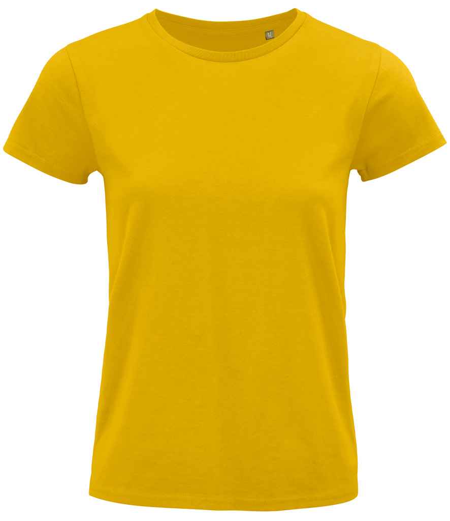 SOL'S Ladies Pioneer Organic T-Shirt - Gold (03579)
