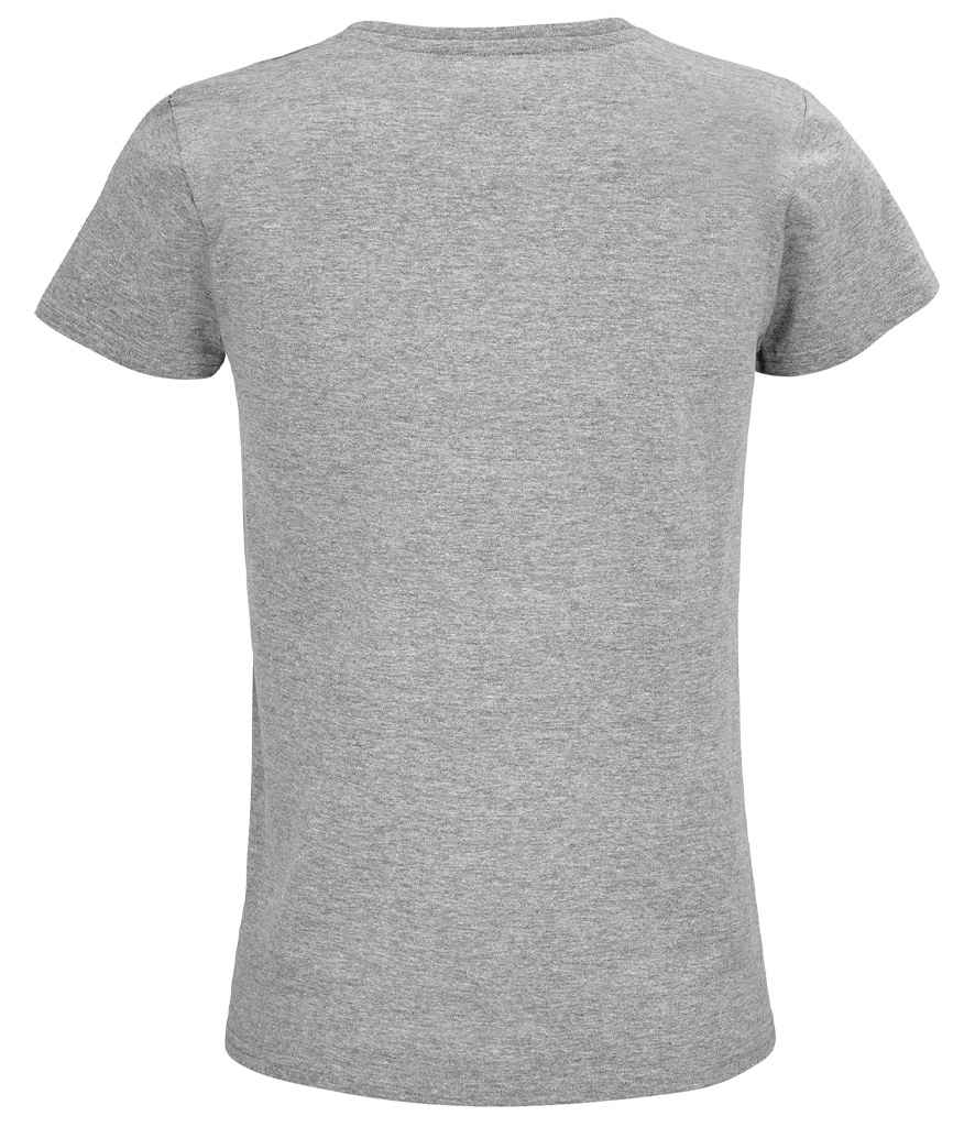 SOL'S Ladies Pioneer Organic T-Shirt - Grey Marl (03579)
