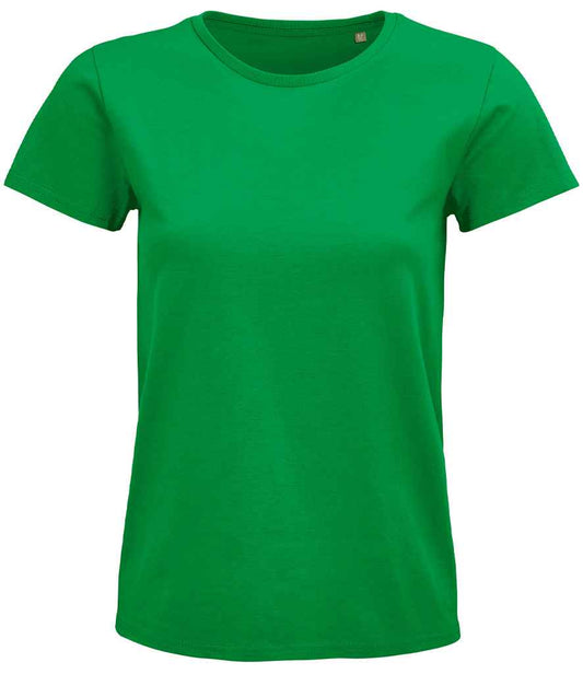 SOL'S Ladies Pioneer Organic T-Shirt - Kelly Green (03579)