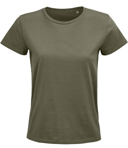 SOL'S Ladies Pioneer Organic T-Shirt - Khaki (03579)
