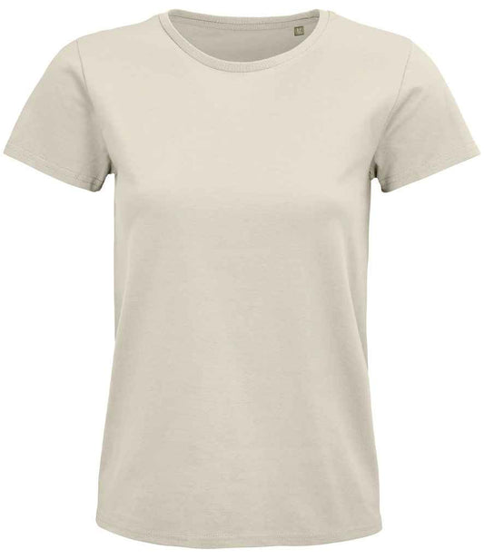 SOL'S Ladies Pioneer Organic T-Shirt - Natural (03579)