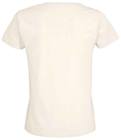 SOL'S Ladies Pioneer Organic T-Shirt - Off White (03579)