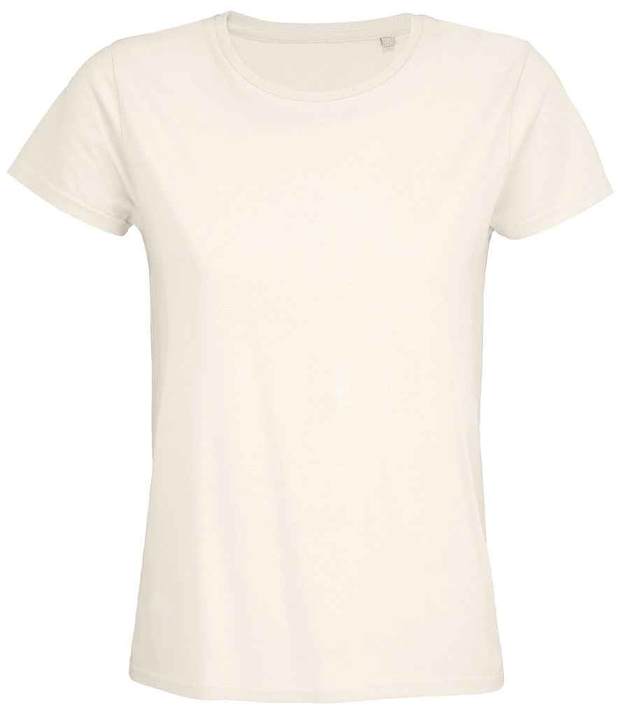 SOL'S Ladies Pioneer Organic T-Shirt - Off White (03579)