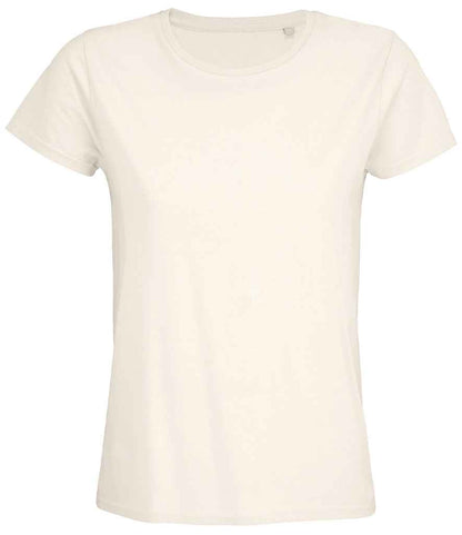 SOL'S Ladies Pioneer Organic T-Shirt - Off White (03579)