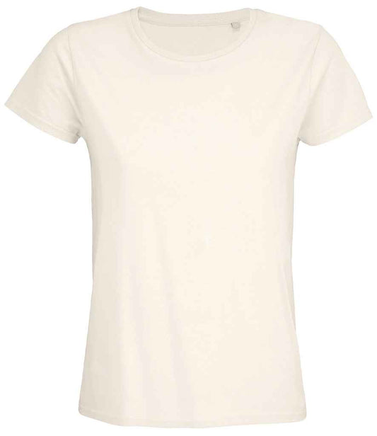 SOL'S Ladies Pioneer Organic T-Shirt - Off White (03579)
