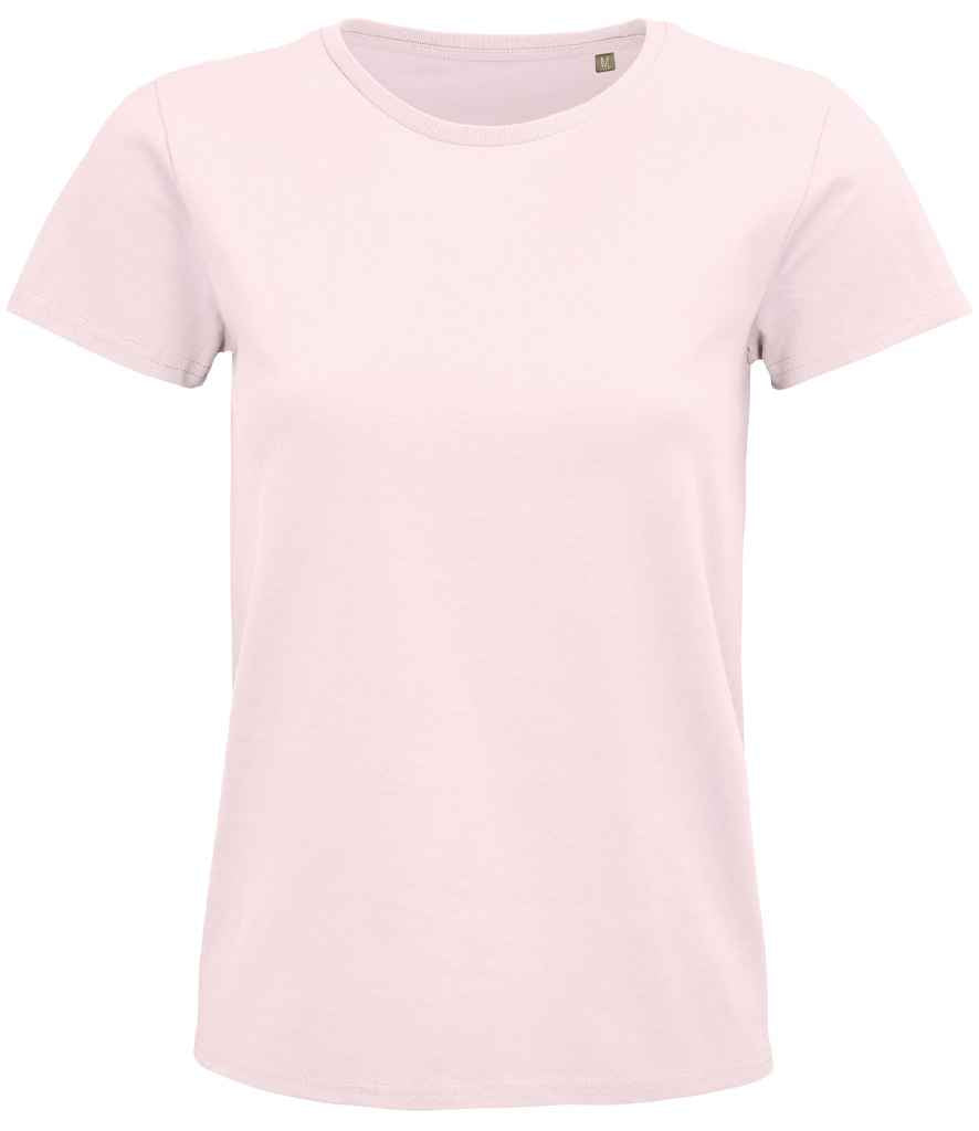 SOL'S Ladies Pioneer Organic T-Shirt - Pale Pink (03579)