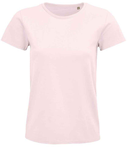 SOL'S Ladies Pioneer Organic T-Shirt - Pale Pink (03579)