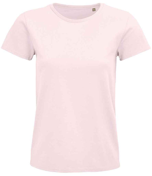 SOL'S Ladies Pioneer Organic T-Shirt - Pale Pink (03579)