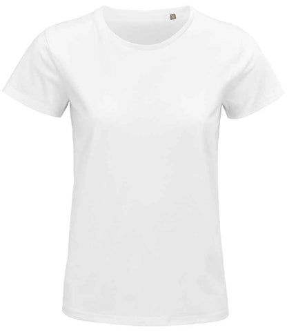SOL'S Ladies Pioneer Organic T-Shirt - White (03579)