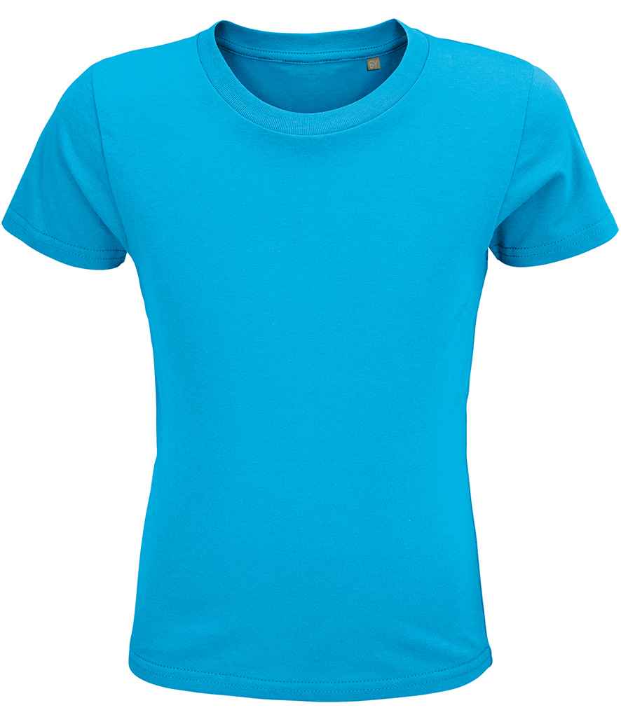 SOL'S Kids Crusader Organic T-Shirt - Aqua (03580)
