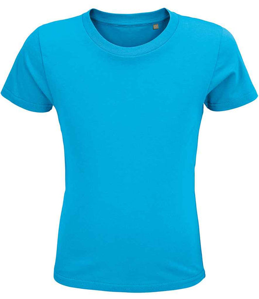 SOL'S Kids Crusader Organic T-Shirt - Aqua (03580)