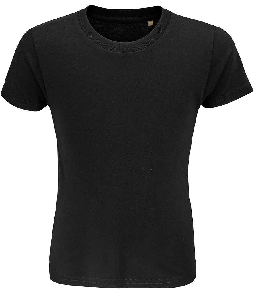 SOL'S Kids Crusader Organic T-Shirt - Deep Black (03580)