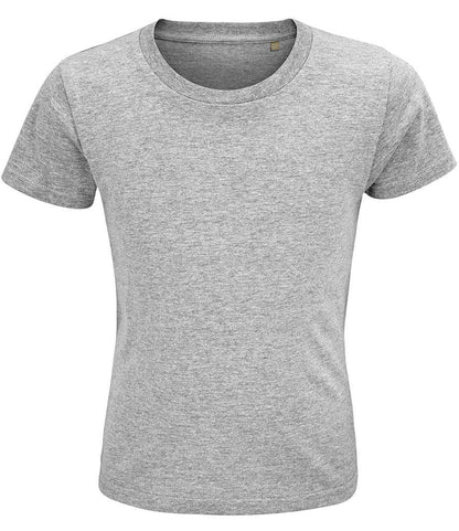 SOL'S Kids Crusader Organic T-Shirt - Grey Marl (03580)