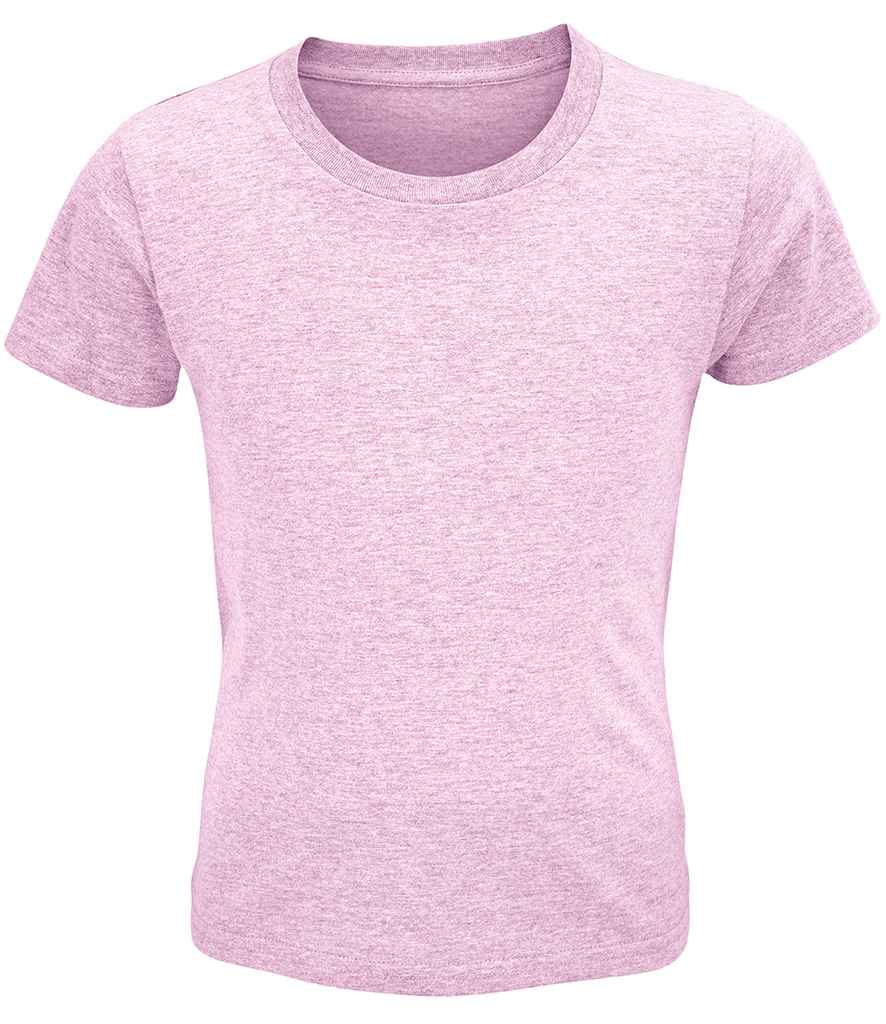 SOL'S Kids Crusader Organic T-Shirt - Heather Pink (03580)