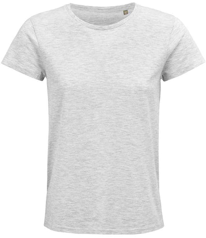 SOL'S Ladies Crusader Organic T-Shirt - Ash (03581)