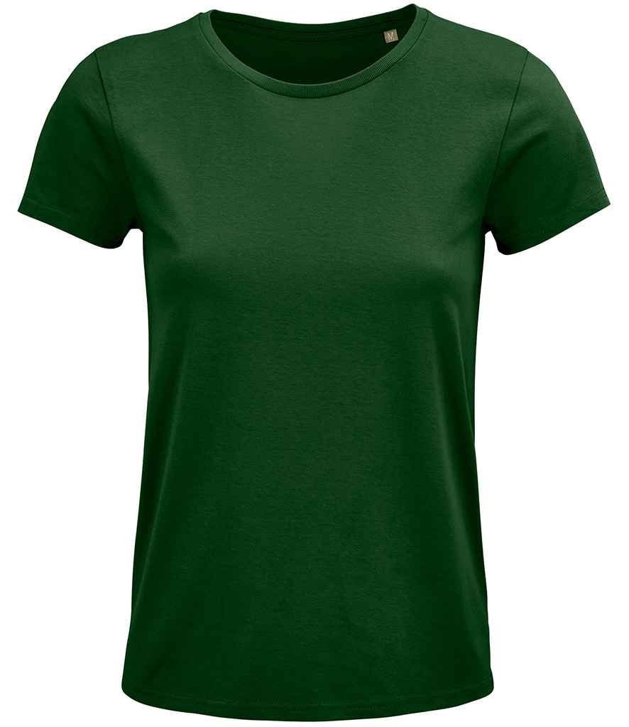 SOL'S Ladies Crusader Organic T-Shirt - Bottle Green (03581)