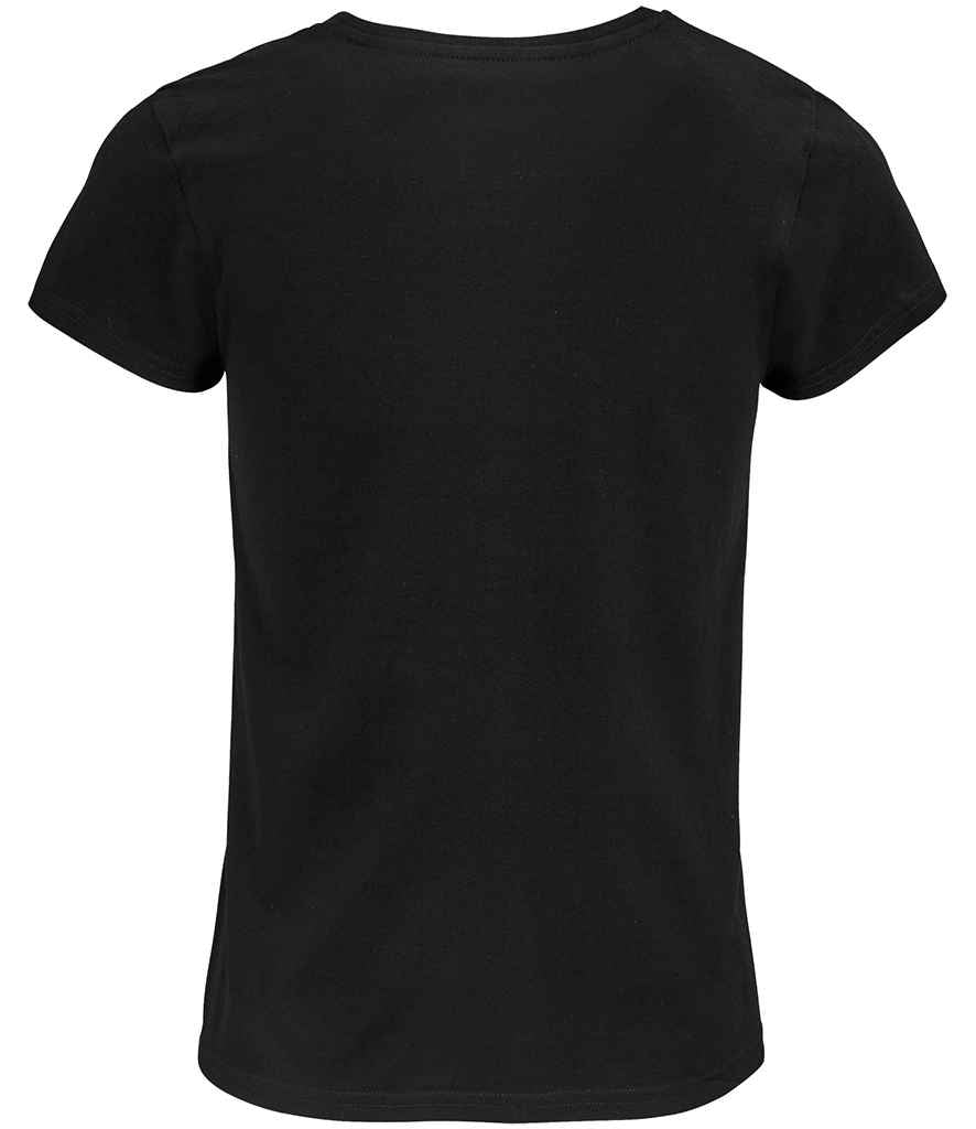 SOL'S Ladies Crusader Organic T-Shirt - Deep Black (03581)