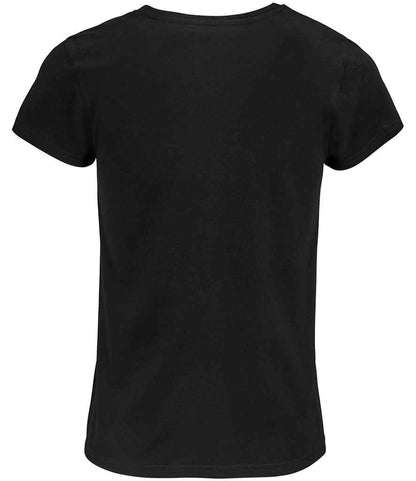 SOL'S Ladies Crusader Organic T-Shirt - Deep Black (03581)