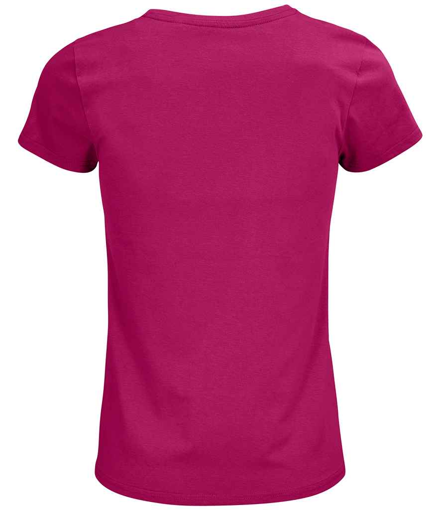 SOL'S Ladies Crusader Organic T-Shirt - Fuchsia (03581)