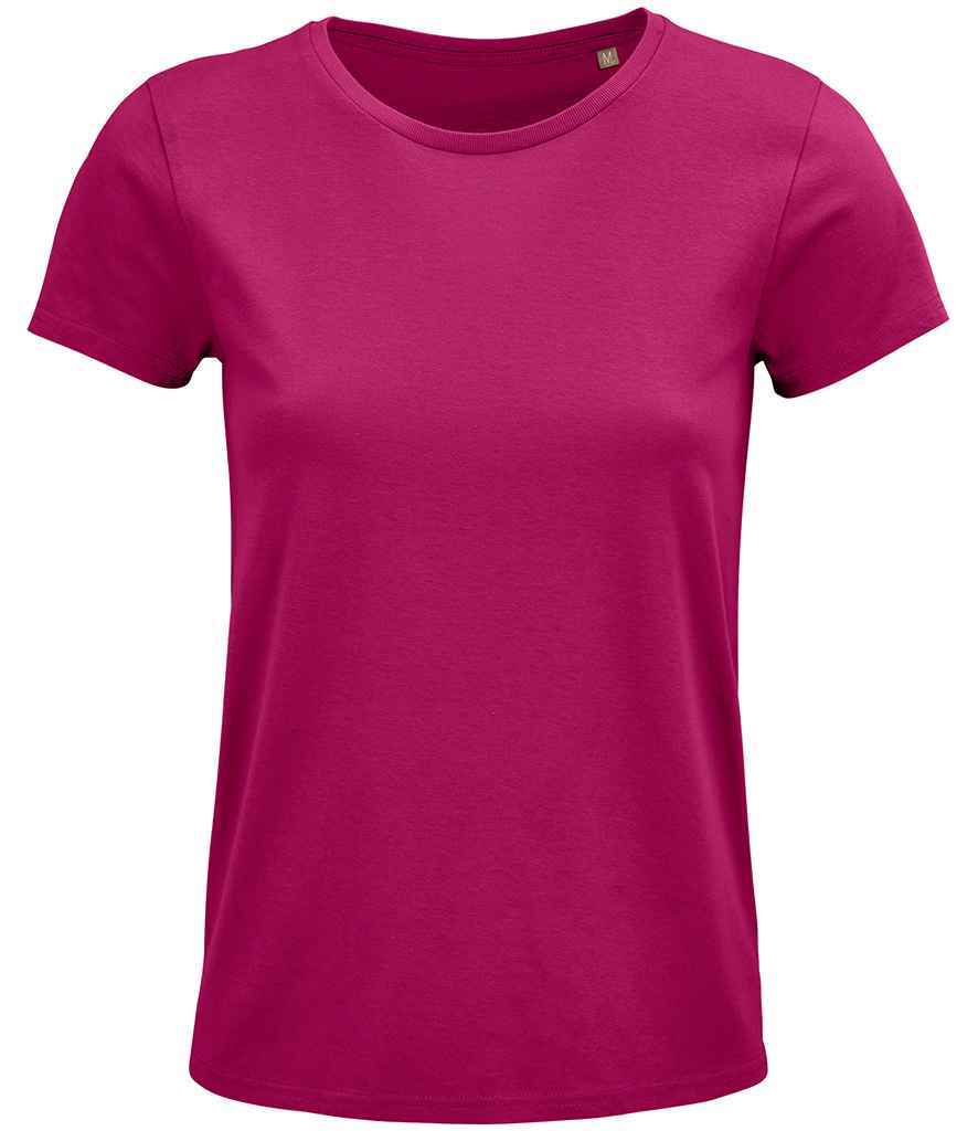 SOL'S Ladies Crusader Organic T-Shirt - Fuchsia (03581)