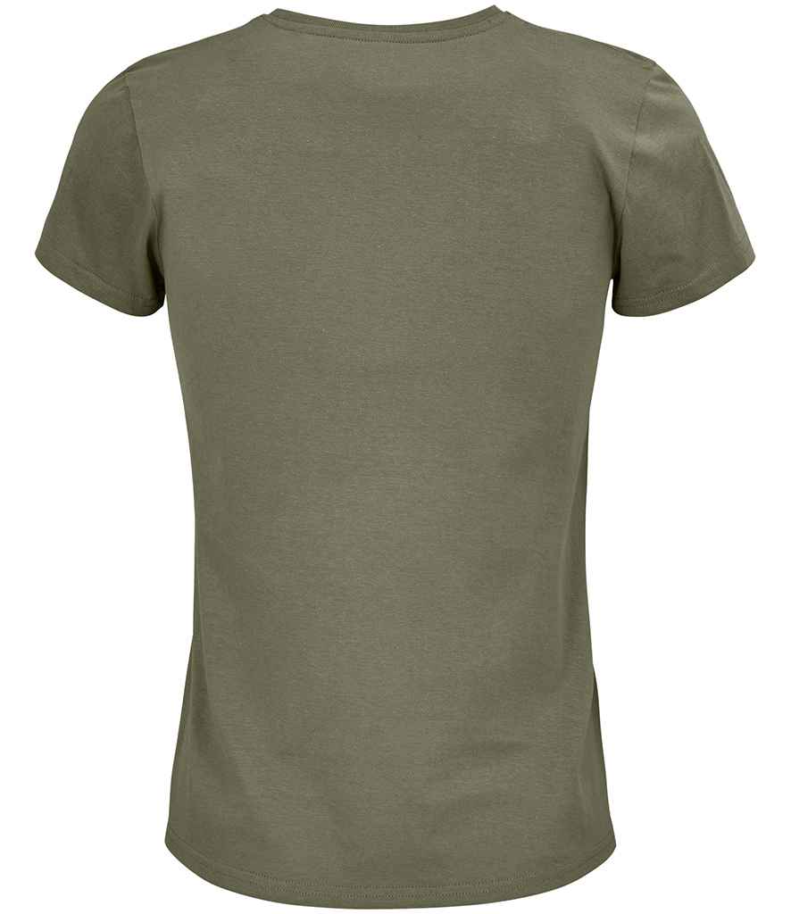 SOL'S Ladies Crusader Organic T-Shirt - Khaki (03581)
