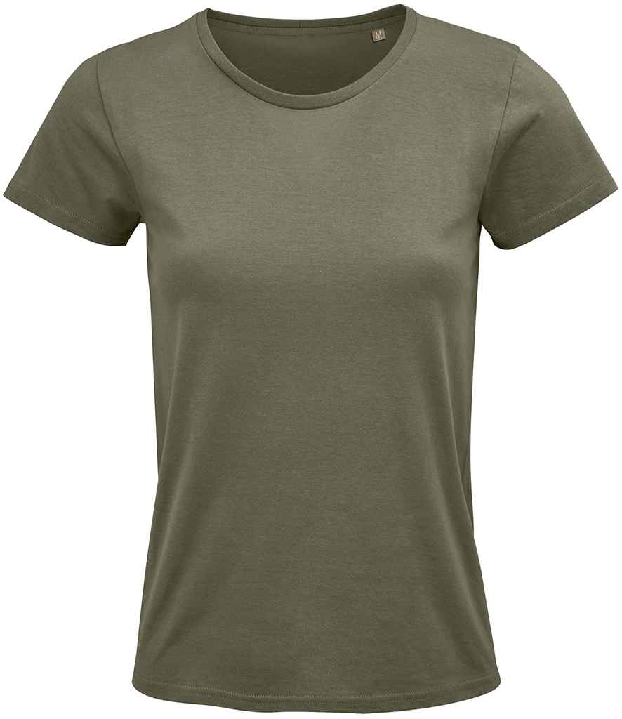 SOL'S Ladies Crusader Organic T-Shirt - Khaki (03581)
