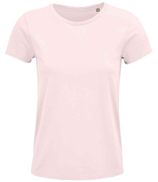 SOL'S Ladies Crusader Organic T-Shirt - Pale Pink (03581)