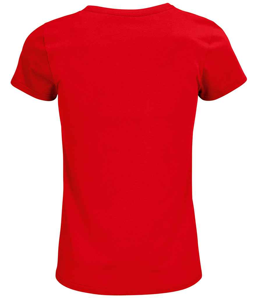 SOL'S Ladies Crusader Organic T-Shirt - Red (03581)