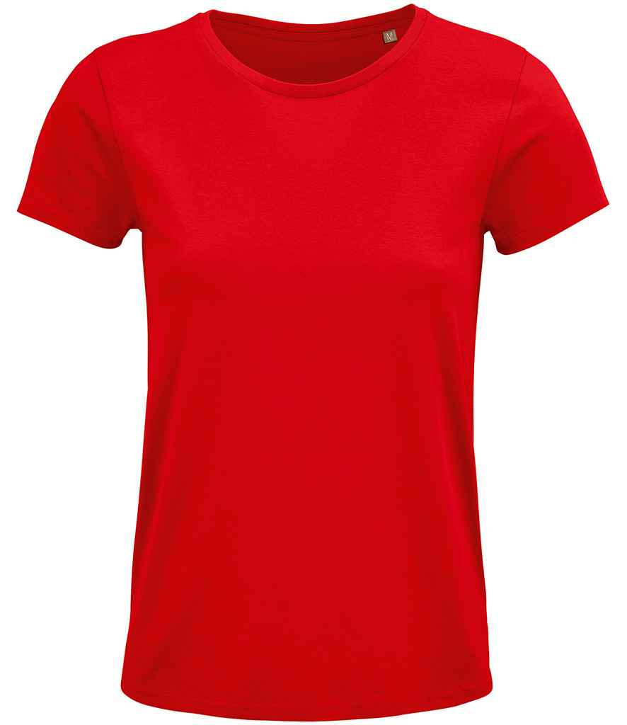 SOL'S Ladies Crusader Organic T-Shirt - Red (03581)