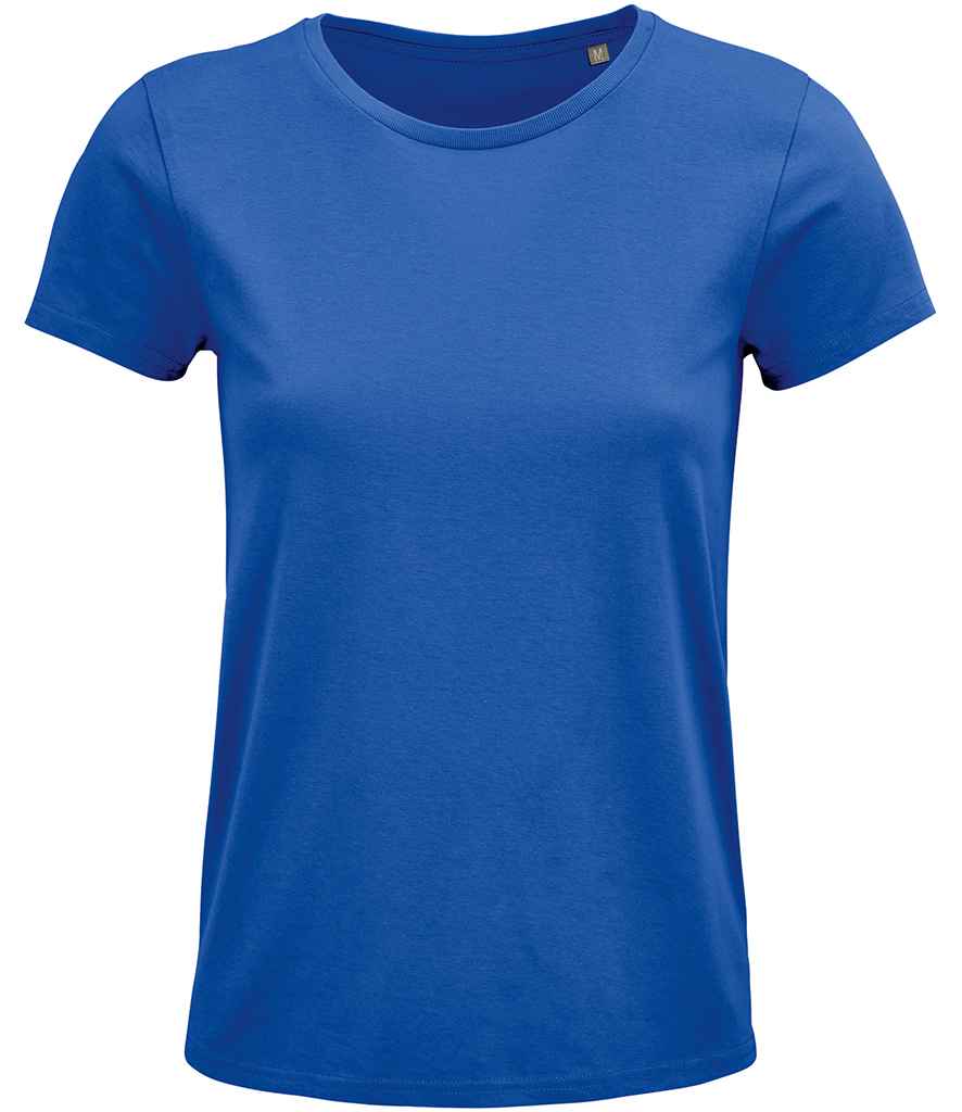 SOL'S Ladies Crusader Organic T-Shirt - Royal Blue (03581)