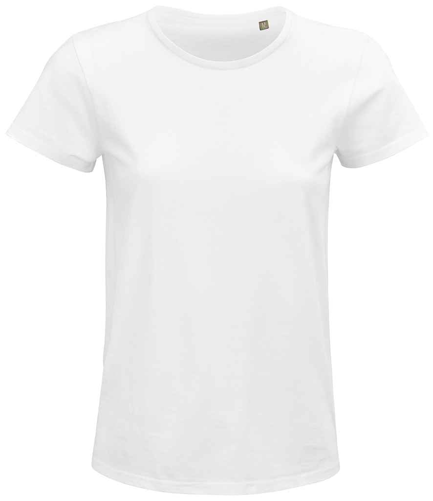 SOL'S Ladies Crusader Organic T-Shirt - White (03581)